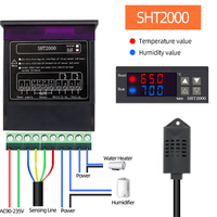 SHT-2000 Thermostat Électronique Numérique Contrôleur de Température de Micro-Ordinateur 110-230V/ACDC12-72V