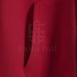 El mejor Material para hombre, sudaderas con capucha holgadas de gran tamaño con hombros caídos, logotipo personalizado, cremallera de tela suave de diferentes estilos para invierno, teñido liso - Product Image 5