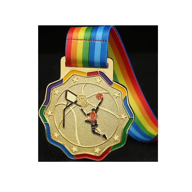 Basketball Best Champion Award Youth Competition Prize Medal Customized