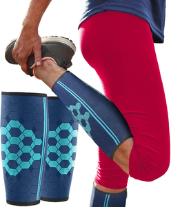 HWC-003 # OEM ODM chân tay Áo chạy thể thao vớ bê cú đúp tập thể dục ngoài trời bê nén tay áo đan bê hỗ trợ - Product Image 5