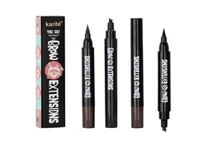 Lápiz Delineador <span class=keywords><strong>de</strong></span> Cejas 2 en 1 Karite <span class=keywords><strong>de</strong></span> Alta Calidad, 4 Puntas, Maquillaje a Prueba <span class=keywords><strong>de</strong></span> Agua, <span class=keywords><strong>Permanente</strong></span>, Extensión Natural <span class=keywords><strong>de</strong></span> Cejas - Product Image 4
