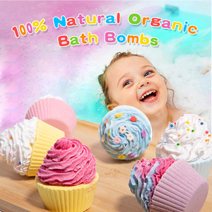 Bombes de bain artisanales vegan écologiques parfumées à la lavande, personnalisables avec logo privé, lot de 10, couleurs variées - Relaxantes - Product Image 2