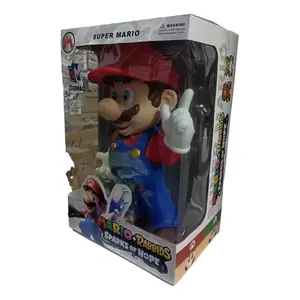 Para Super Mario + Rabbids Juego de figuras de acción ODM Juguete militar con accesorios de anime para coleccionar con Mario Bros - Product Image 2