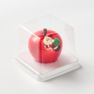 Nhà Máy Giá Red Apple Mousse bánh với tươi Apple điền cho Giáng sinh - Product Image 1