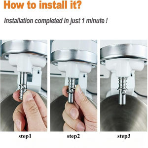 Resortes y arandelas de acero inoxidable de 1 pieza para piezas de repuesto de licuadora Kitchenaid, arandelas de resorte de 4 piezas - Product Image 4