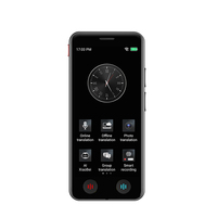 Dispositif de traduction AI avec écran tactile IPS de 5,0 pouces, prise en charge de 150 langues, traduction turque pour les voyages, traducteur photo et vocal