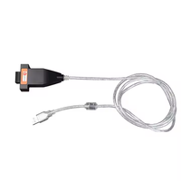 Convertidor USB a Serial RS485 de Grado Industrial, Convertidor USB 2.0 a RS485 Aislado con Cable de 0.5m 1.5m 2m