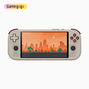 เครื่องเล่นเกมพกพา Mangmi Air X หน้าจอสัมผัส IPS ขนาด 5.5 นิ้ว พร้อมไฟ RGB ระบบปฏิบัติการ Android 14 เครื่องเล่นวิดีโอเกมย้อนยุค RAM 4GB LPDDR4X - Product Image 1