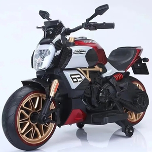 Simulador de Motocicleta Todoterreno Eléctrico de Tres Ruedas para Niños 2026 con Reproductor de Música, Juguete de Motociclismo de Plástico para Niños - Product Image 4