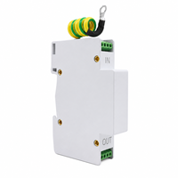 Parafoudre 4 fils RS485/422 12V 24V 48V CC sur rail DIN pour systèmes de communication industriels