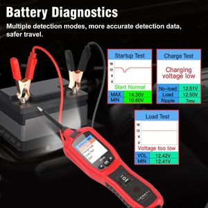 TOPDIAG P180 Power Probe Circuit Tester 12-24V Universal Vehicle Electrical Systems Diagnostic <b>Battery</b> Test 1 Year for All Cars - Product Image 4