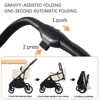 Poussette pour chien multifonctionnelle intégrée, pliable, réglable, légère, design breveté, rangement rapide à une main, 4 roues, grande taille