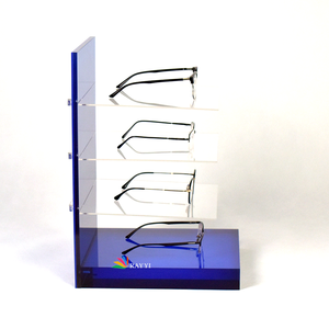 Ray Yi Tùy Chỉnh Thiết Kế L-Hình Dạng Truy Cập Mặt Nạ Và Kính Chủ Acrylic Kính Mát Hiển Thị Đứng - Product Image 5