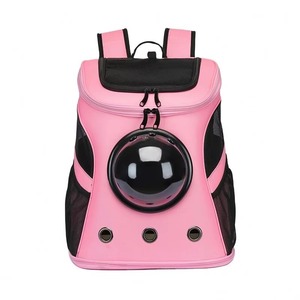Mochila Transparente para Mascotas, Marca BSCI, Portátil, de Oxford, para Gatos, para Exteriores, con Gran Espacio, Tipo Bolso de Mano - Product Image 1