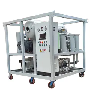 Huazheng Electric Manufacturer Vacuum waste transformer oil filter machine