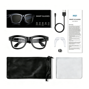 Gafas Inteligentes M01 de Alta Definición, 8MP, Fotografía, Llamadas, Grabación de Video HD 1080P, Traducción IA en Tiempo Real, para Senderismo, Unisex - Product Image 6