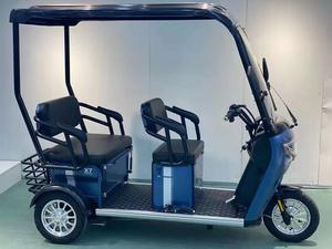 Triciclo de Tres Ruedas de 650W para Adultos con Techo - Product Image 5