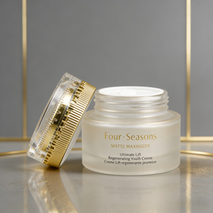 Flacone Pompa in Vetro Opaco di Lusso Personalizzato 40ml 60ml 100ml 120ml Contenitore Arrotondato per Lozione Viso Skincare - Product Image 6