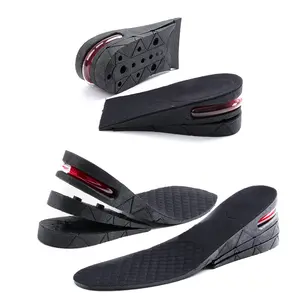 YEBEI Factory Outlet 3-Layer Height Increase Insole Air Cushion Shoe Lifts Shock Absorption Heel Elevator Shoes Insole