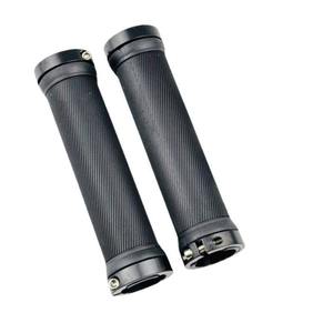 Puños para Manillar de Bicicleta de 22.2mm, de Goma Negra, Antideslizantes, con Bloqueo en las Extremidades, para Bicicleta de Montaña - Product Image 4