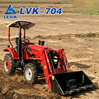 Tracteur certifié CE EPA 70HP 4WD, tracteur hydraulique portable pour la culture agricole et la construction municipale