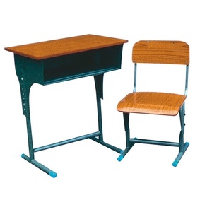 SONGYE - Juego de Escritorio y Silla Ajustable para Estudiantes, Diseño Moderno, con Estructura Metálica y Material de Madera, para Aula Escolar, Modelo ST-101A - Product Image 3