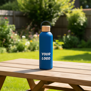 OEM ODM Stainless Steel Water Bottle 500ml Thermal Insulated Minimalist Design With Lid And Handle For Outdoor Activities - Product Image 2