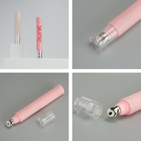 Tube vide personnalisé pour crème contour des yeux, tube cosmétique souple pour brillant à lèvres avec applicateur métallique 10ml 20ml 25ml, tube en PE avec revêtement en alliage de zinc