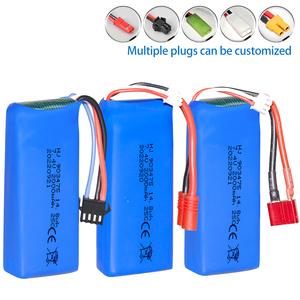 แบตเตอรี่แบบชาร์จได้ขนาด 2000mAh รุ่น 903475 ลิเธียมไอออน สำหรับเครื่องบินของเล่น ของเล่นเครื่องบินไฟฟ้า แบตเตอรี่สำหรับเด็ก สำหรับโดรน <span class=keywords><strong>7.4</strong></span> - Product Image 6