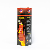 Extincteur à poudre sèche ABC portable de 1 kg, emballage en boîte couleur, fabriqué en usine OEM, pour la lutte contre les incendies au Nigeria, pour voiture/cuisine/garage
