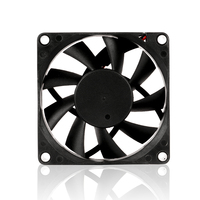 Mini ventilateur en plastique silencieux 5v 12v 70mm 7015 Dc ventilateur de refroidissement pour châssis d'ordinateur portable
