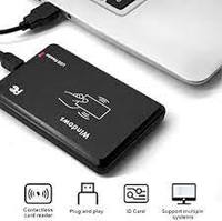 Lector de escritorio USB inalámbrico Em4100 Em4200 de alta calidad 125Khz Lector RFID de baja frecuencia 125kHz