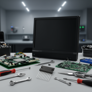 ไอซีไดรเวอร์ควบคุมการโค้งงอแนวตั้ง Tda8356 สำหรับจอ LCD - Product Image 3