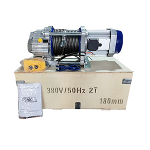 Tiếng ồn thấp Palăng điện vỏ nhôm nâng lên 110V 220V 380V tời <span class=keywords><strong>1.5t</strong></span> 2t 3t Dây cáp tời với khả năng chịu tải lớn - Product Image 2