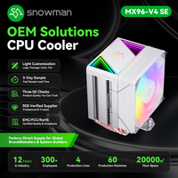 Refroidisseur CPU en Cuivre et Aluminium 90mm Noir, Conception Compacte pour Chaînes de Magasins de Détail et Revendeurs, Certifié CE FCC RoHS, Vente en Gros, Contrôle Qualité Rapide