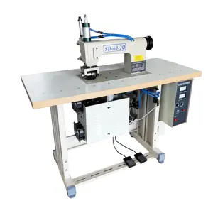 Máquina de encaje de costura ultrasónica, para bata quirúrgica, a buen precio, fábrica de China