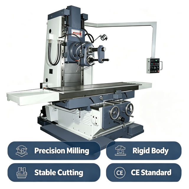 X715 Large Size Bed Type Milling Machine XYZ Rapid Traverse Universal Metal Milling Machine for Industrial Heavy Machining