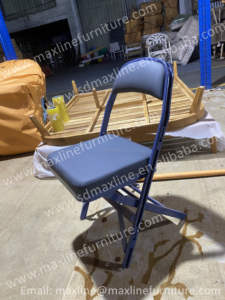 Pliable Hôtel Restaurant Salle À Manger Chaise De Jardin Événement De <span class=keywords><strong>Mariage</strong></span> Basketball Chaise Pliante Sport Chaise Pliante - Product Image 2
