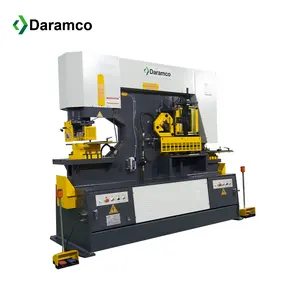 Daramco yüksek hassasiyetli Q35Y-30 serisi HD çok fonksiyonlu hidrolik Ironworker Metal delme makinesi kullanımı kolay