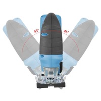 Scie sauteuse électrique sans fil industrielle portable à batterie lithium, moteur sans balais, rechargeable, multifonction, pour la découpe de bois courbé