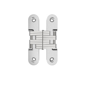 Charnière dissimulée Zhan Hanlai Weishi 2,5 mm en alliage de zinc finition brossée pour portes pliantes - Product Image 1
