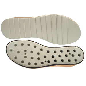 Kadınlar için Lüks Doğrudan Satış Kama Tasarım Bej Renk İyi Havalandırmalı Kalın Tabanlı Sandaletler - Product Image 4