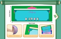 Buscador de Líneas de Mahjong Acrílico Plegable Personalizado, Moderno y de Lujo, Colorido, Herramienta de Aprendizaje para Principiantes, 4 Piezas, Bolsillo OPP