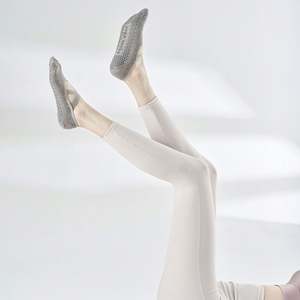 Custom Yoga Socks Spring Anti-slip Professional Female Cross-strapped Pilates Socks Thin Indoor Yoga Socks - Product Image 5