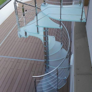<span class=keywords><strong>Escalera</strong></span> de Caracol de <span class=keywords><strong>Piedra</strong></span> Artificial para Exteriores de Villa, Ahorra Espacio - Product Image 4