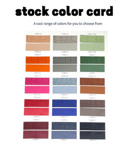 Dập nổi mô hình cá sấu PVC da nhân tạo đàn hồi không thấm nước Ví Giày Máy tính xách tay trang trí túi ghế sofa ghế xe hơi - Product Image 6