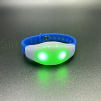Bracelets lumineux LED avec minuteur de gestion du temps sans limite de distance, vibrations et batterie de remplacement