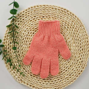 Guanti esfolianti a 5 dita all'ingrosso Premium | Produttore OEM | Essenziali per Spa e bagno - Product Image 3