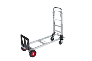 Dễ dàng di chuyển Công suất Khung Nhôm Gấp xe đẩy tay Xách Tay Xe tải với bốn bánh xe - Product Image 2