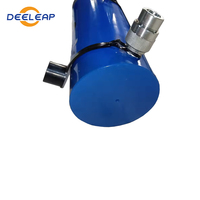 Vérin hydraulique simple effet 50T, vérin de levage hydraulique 700 bars, course de 334 mm, vérin hydraulique industriel robuste pour levage